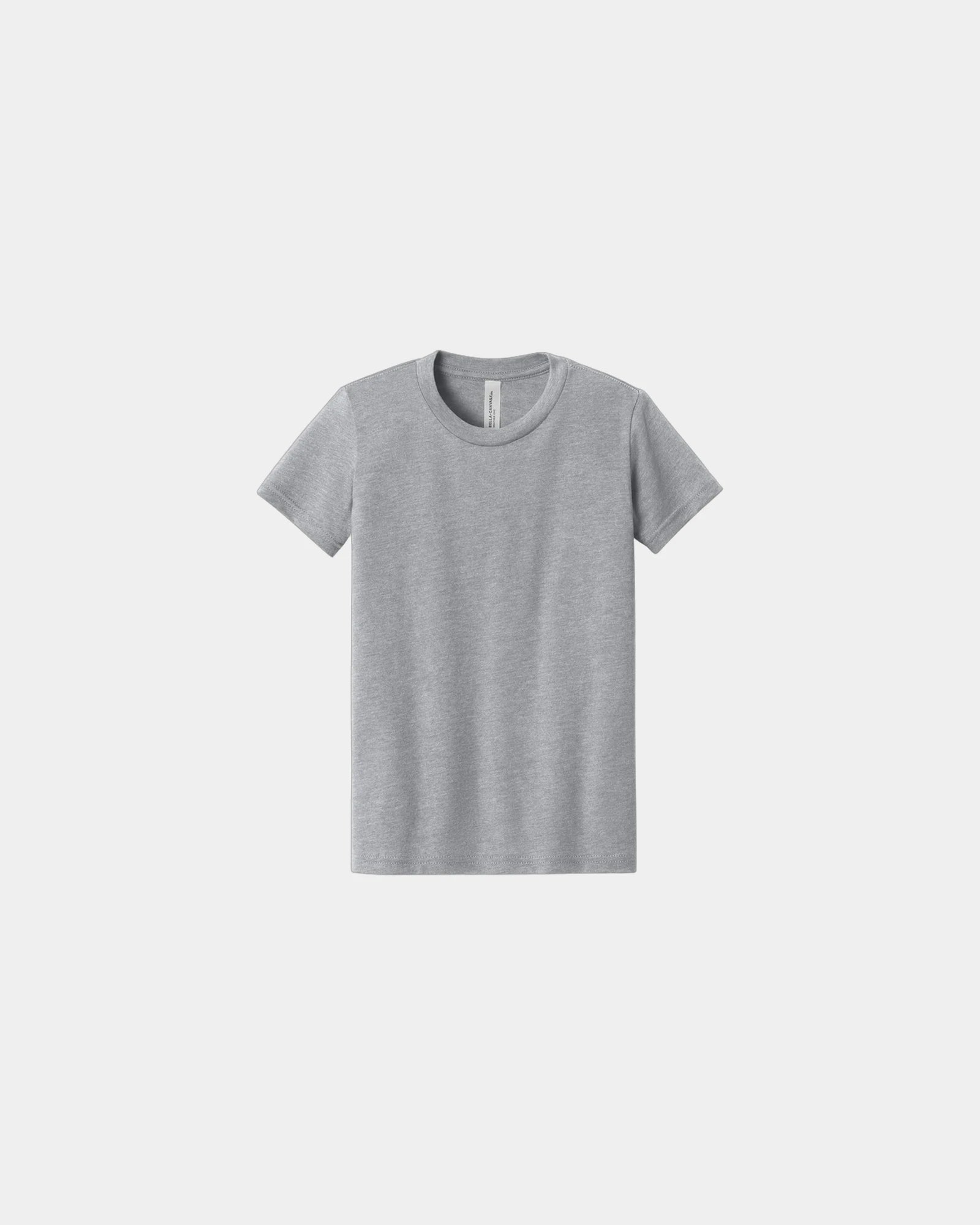 Custom heather CVC youth tee for kids promotions - Athletic Heather